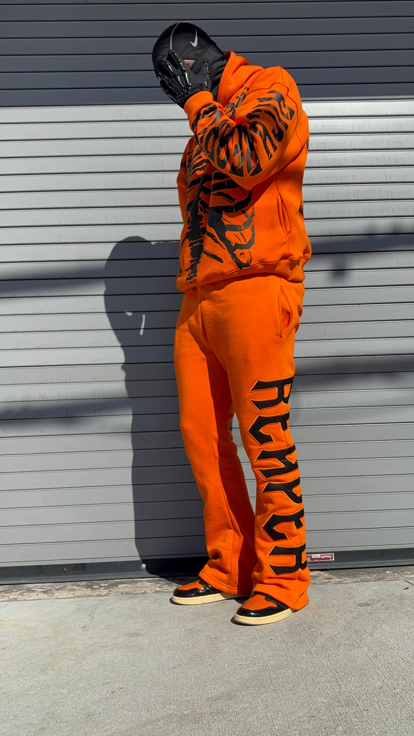 RR Skeleton Hoodies (Orange)