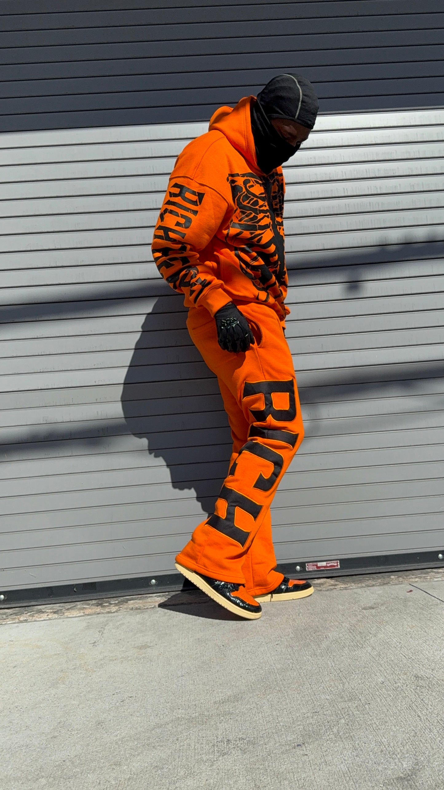 RR Flared Sweats (Orange)