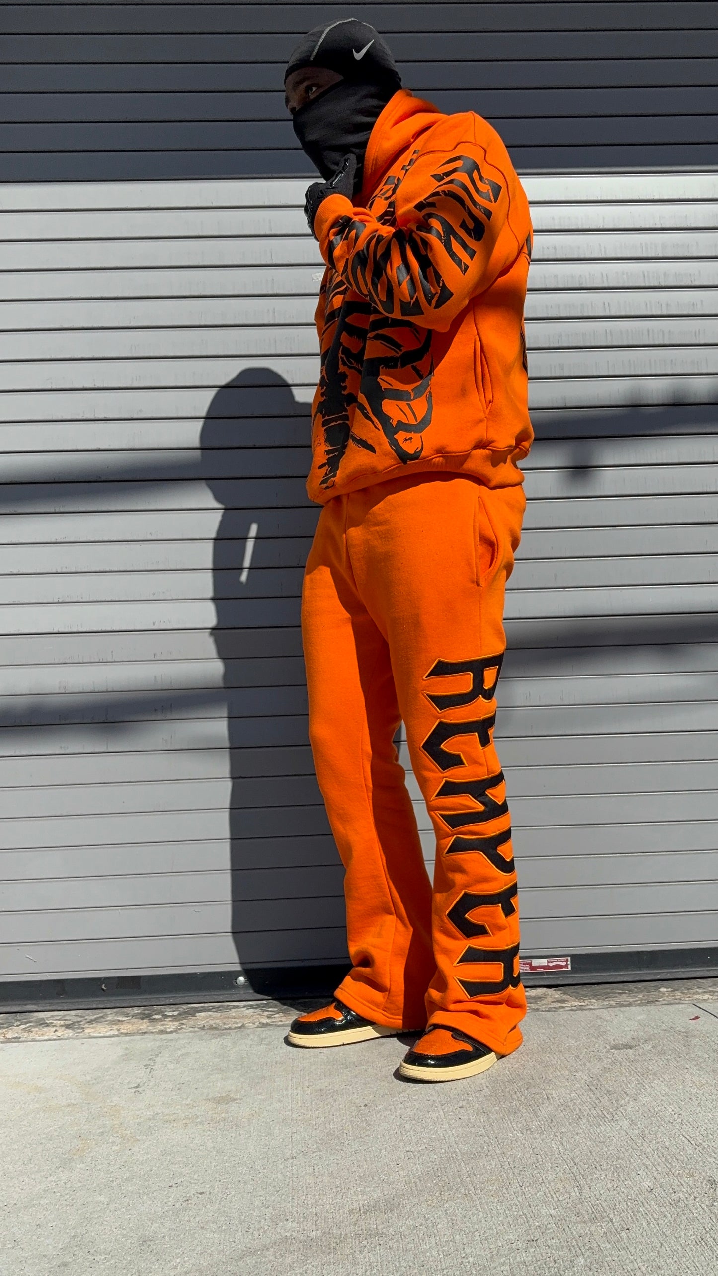 RR Flared Sweats (Orange)