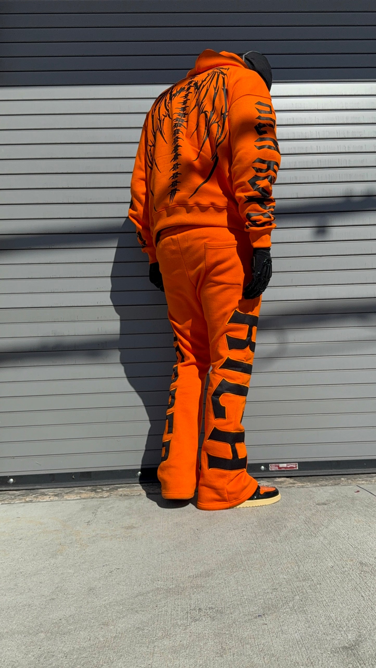 RR Skeleton Hoodies (Orange)