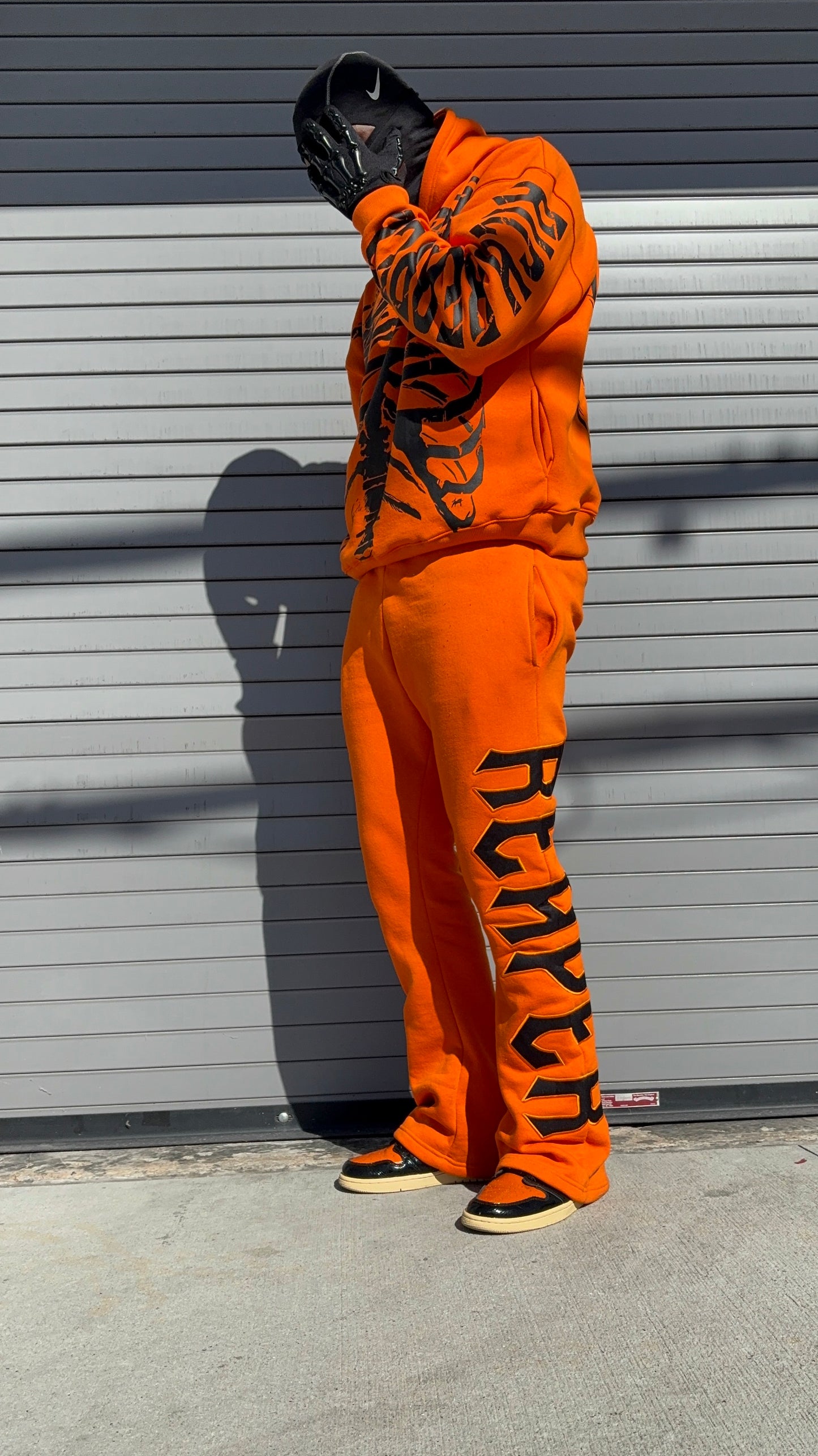 RR Flared Sweats (Orange)