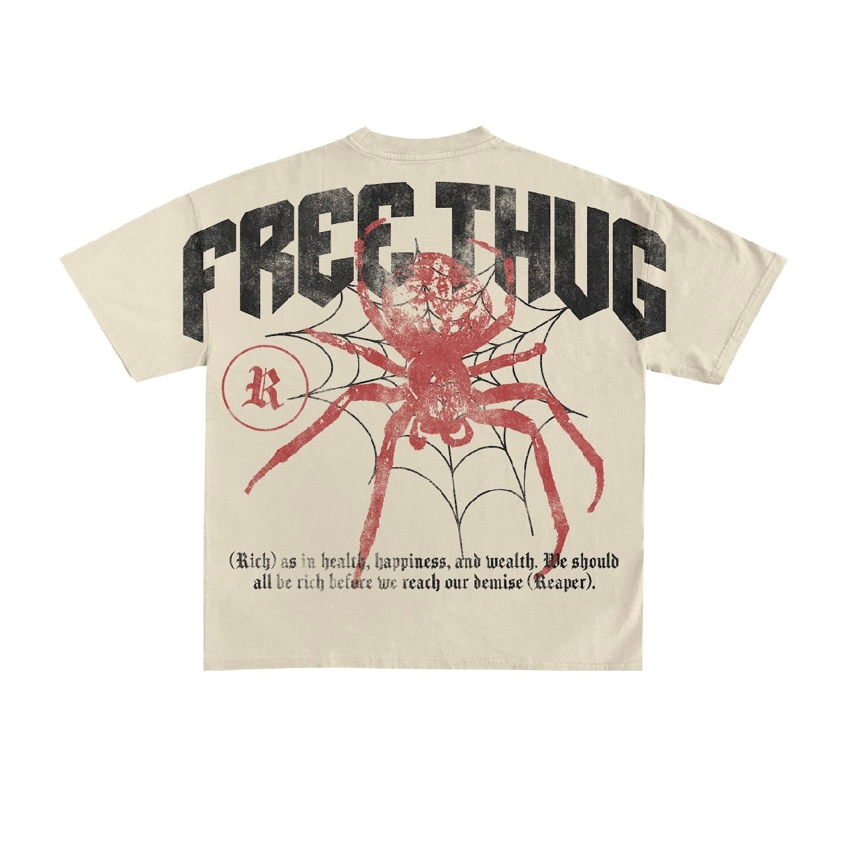 Free Thug Shirt (Beige)